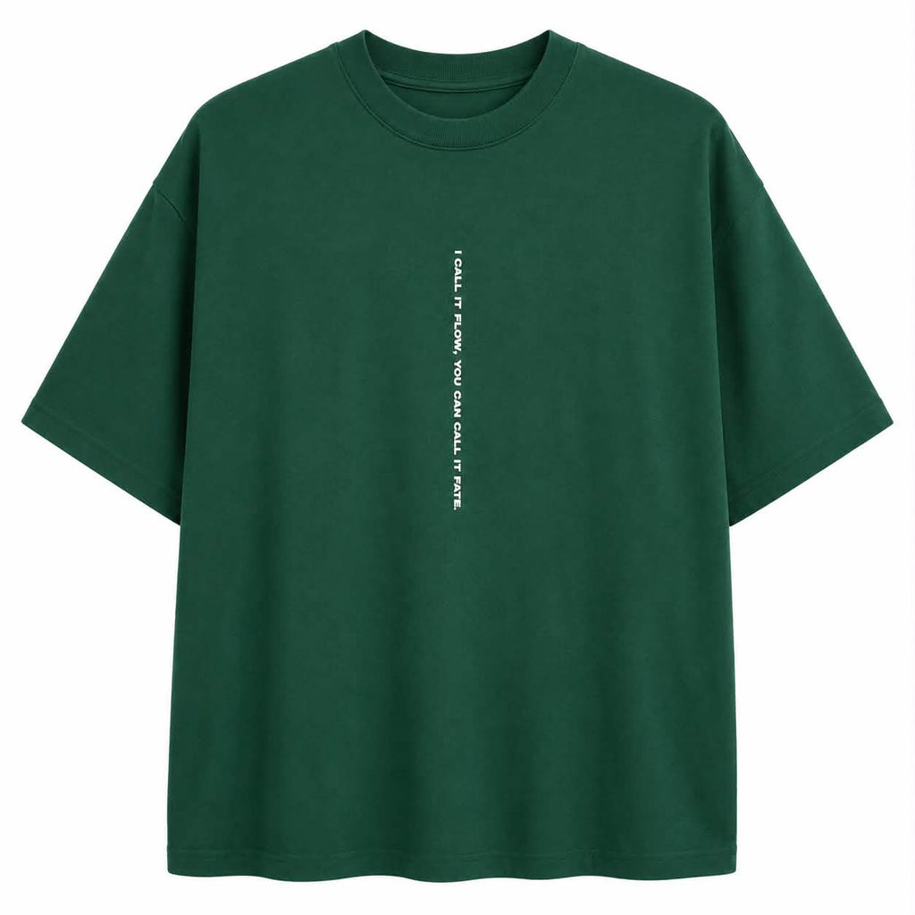 Fate - Desert Vision Oversized Tee - Emerald Green