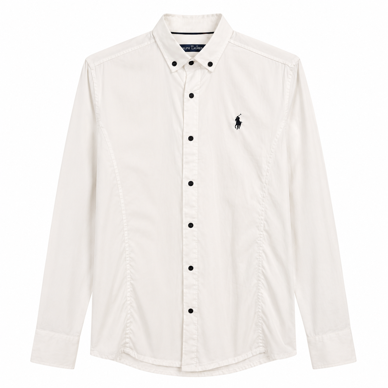 Ralph Lauren Classic White Long Sleeve Shirt