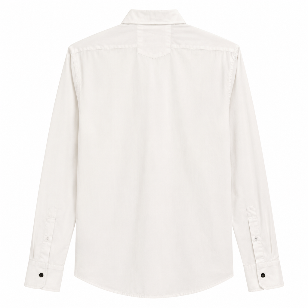 Ralph Lauren Classic White Long Sleeve Shirt