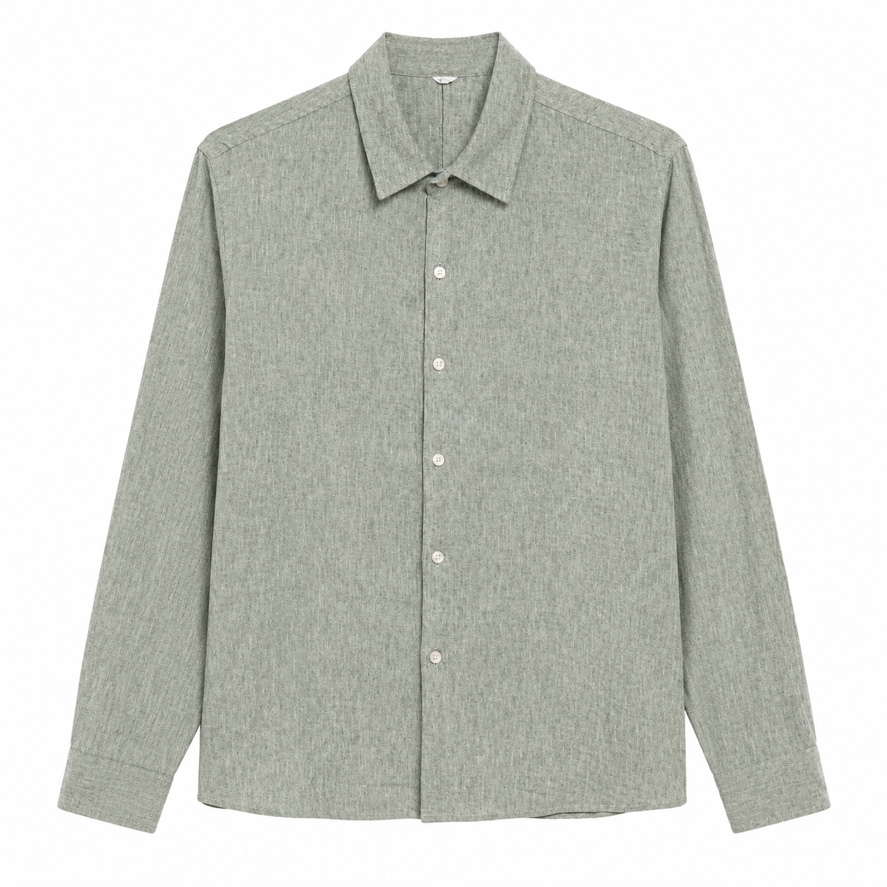 Sage Green Textured Shirt