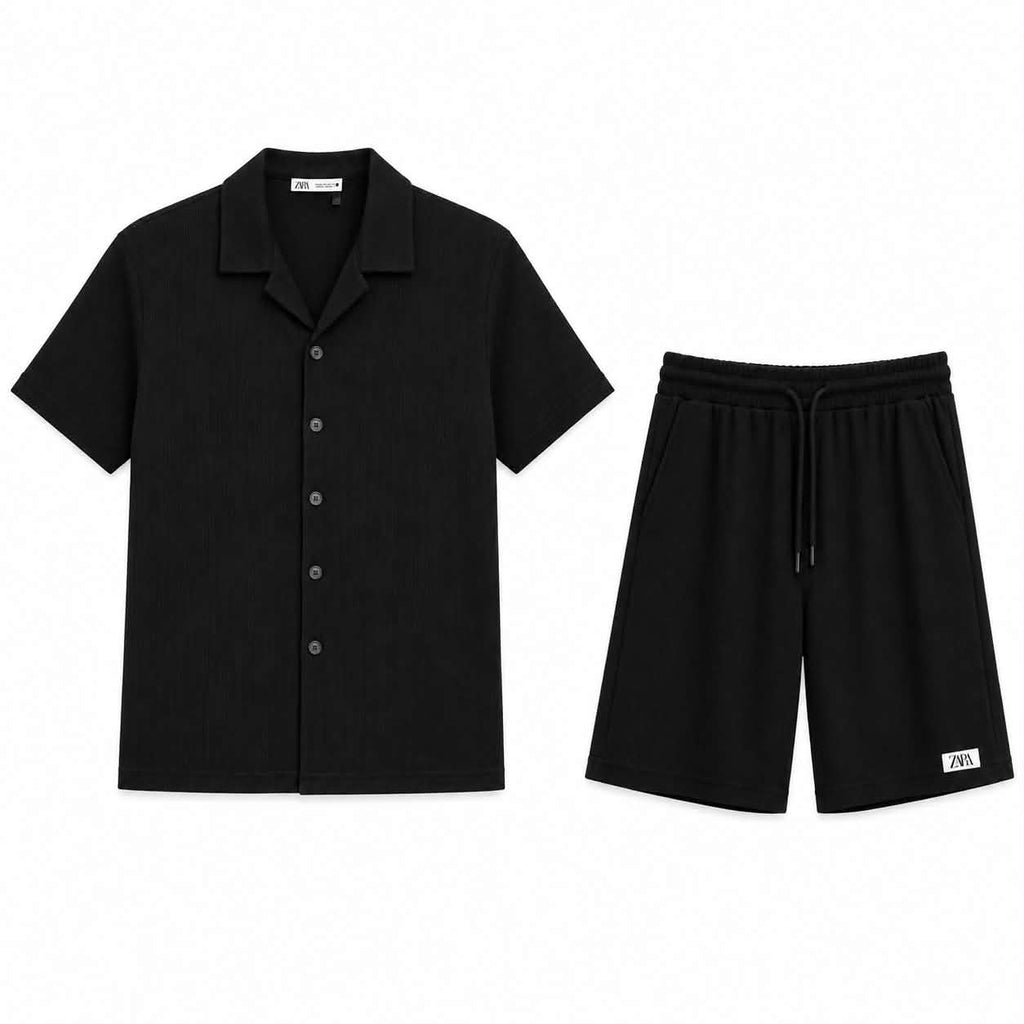 ZARA Midnight Black Lounge Set