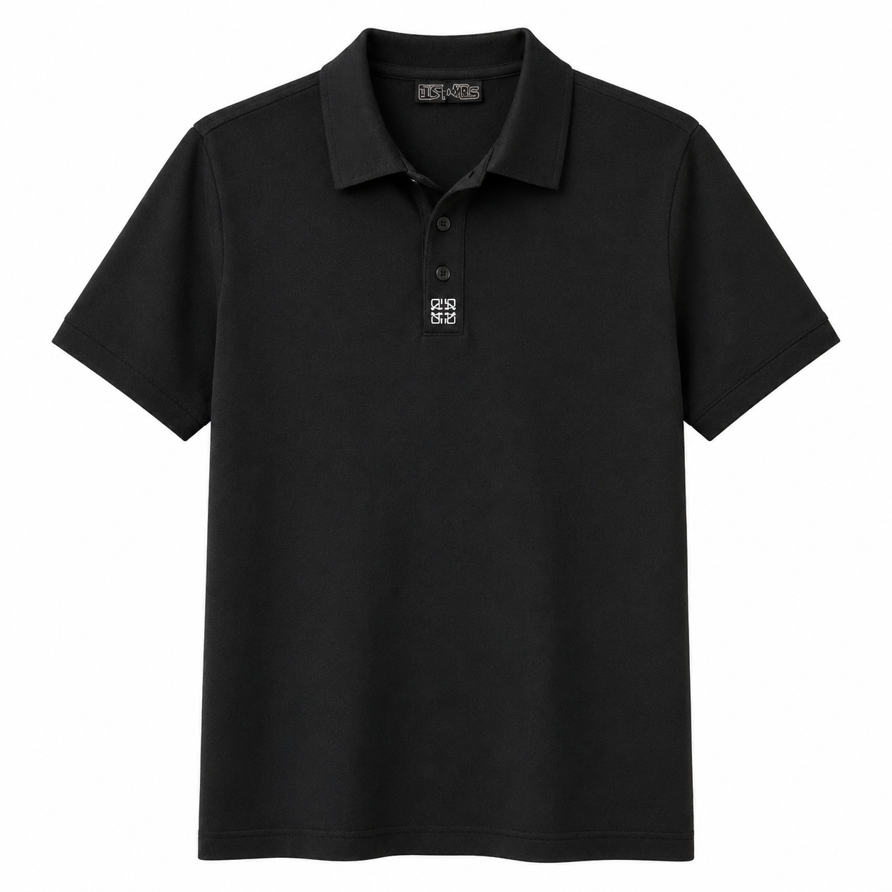 Black Classic Short Sleeve Polo