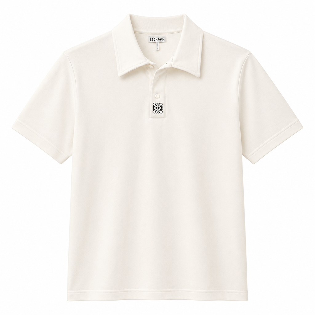Off-White Luxury Embroidered Polo
