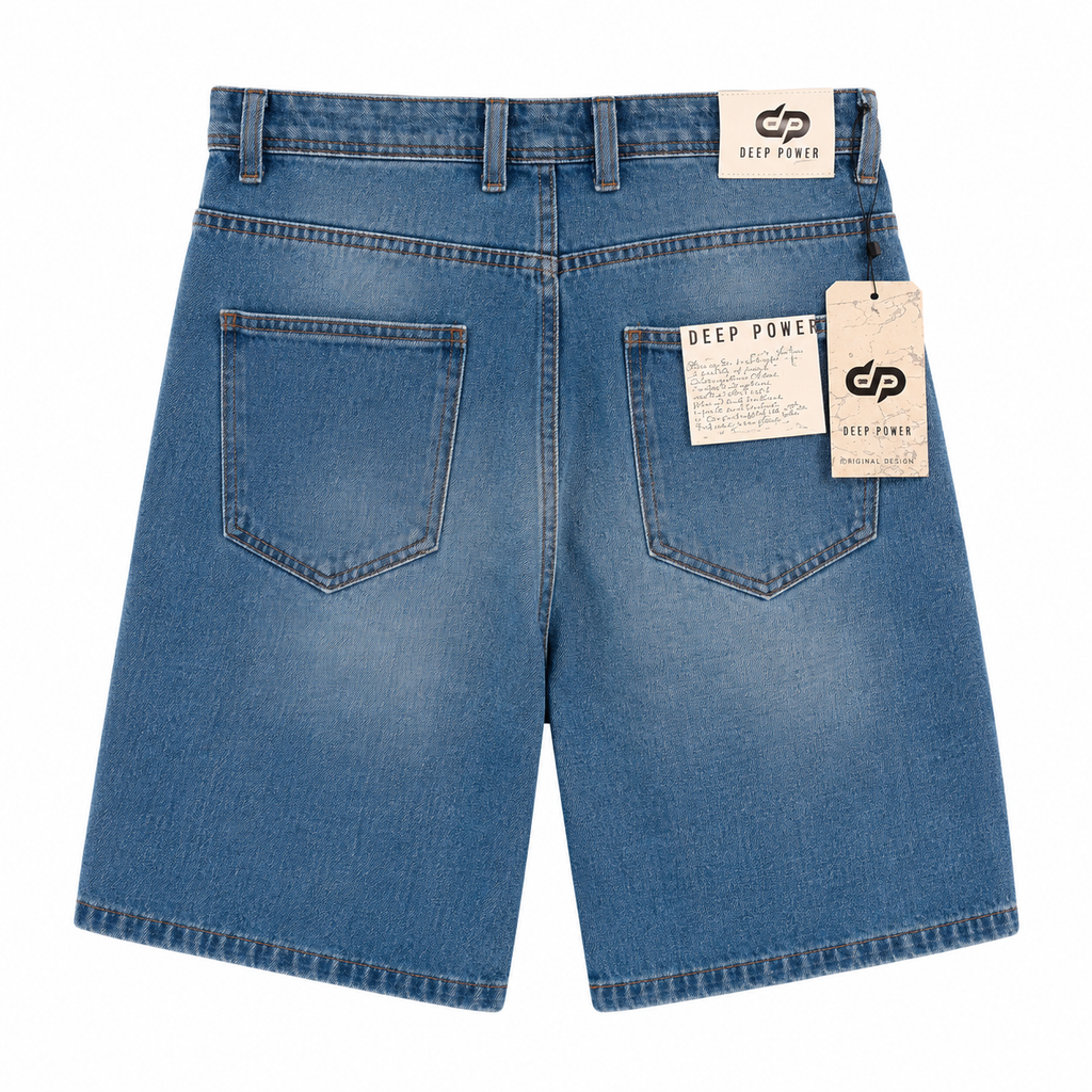 Deep Power Classic Denim Shorts
