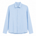 Light Blue Textured Shirt
