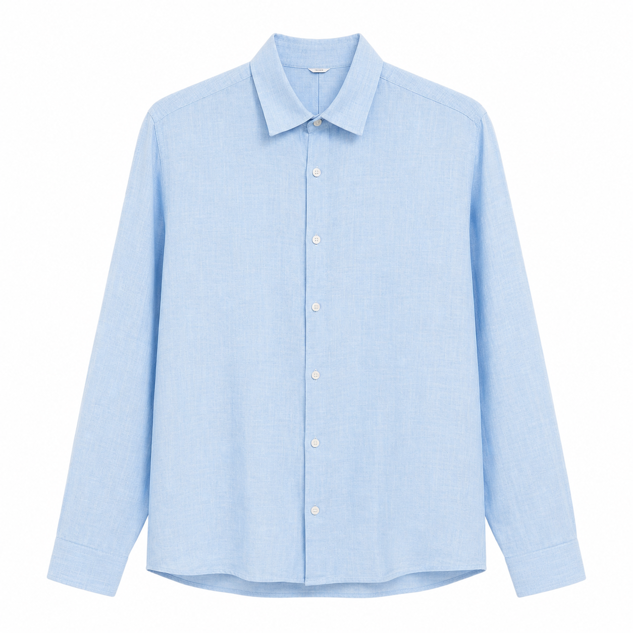 Light Blue Textured Shirt
