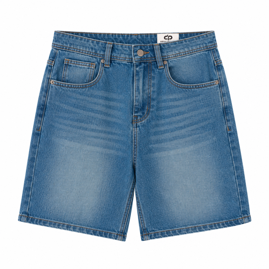Deep Power Classic Denim Shorts