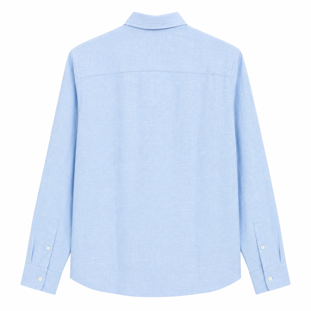 Light Blue Textured Shirt