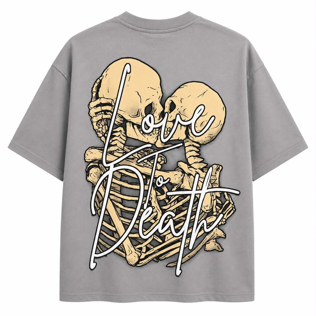 Love To Death Oversized Tee