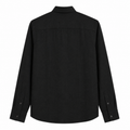 Black Textured Shirt