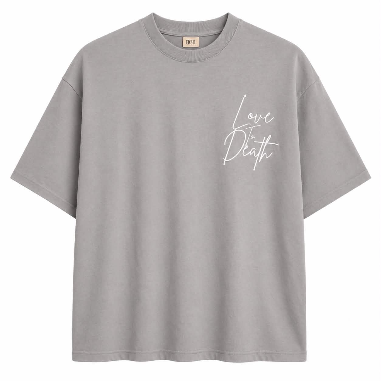 Love To Death Oversized Tee