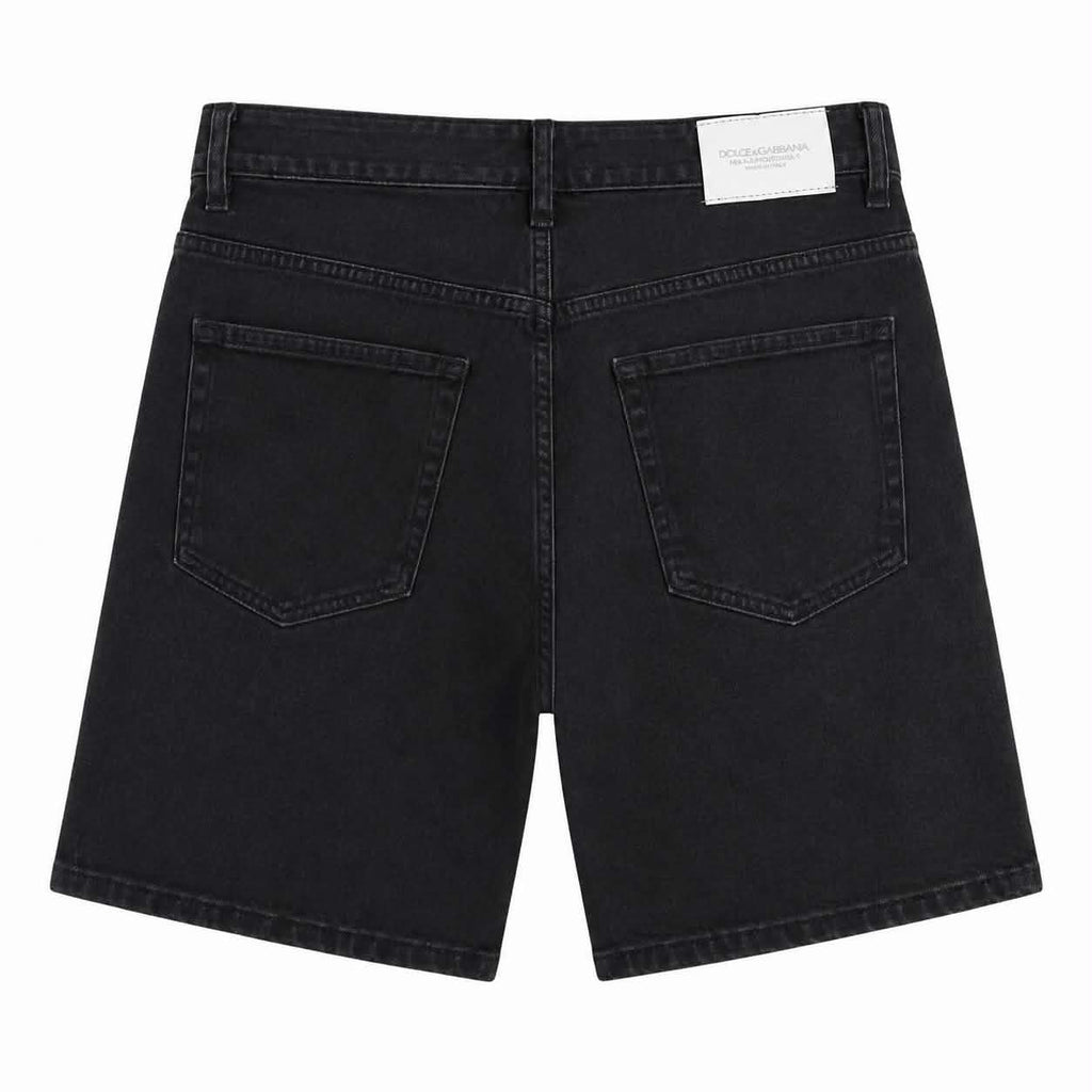 D&G Shadow Distressed Shorts