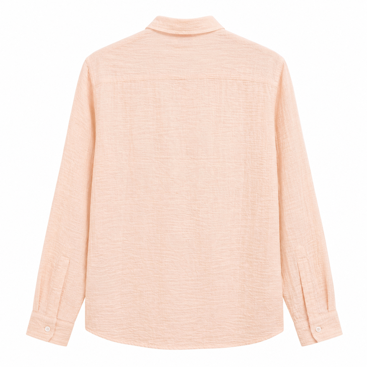 Peach Textured Shirt