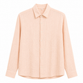 Peach Textured Shirt