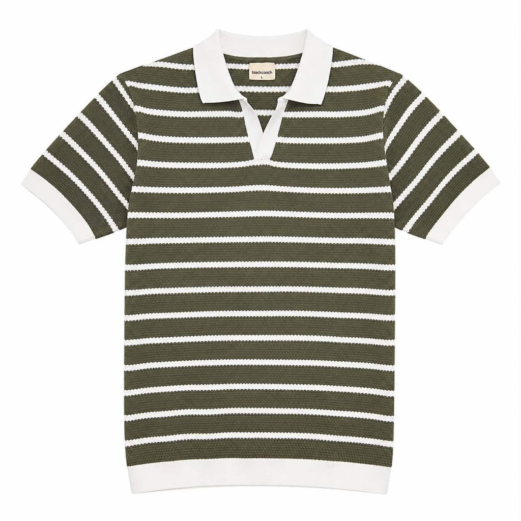 Olive Coast Knit Polo
