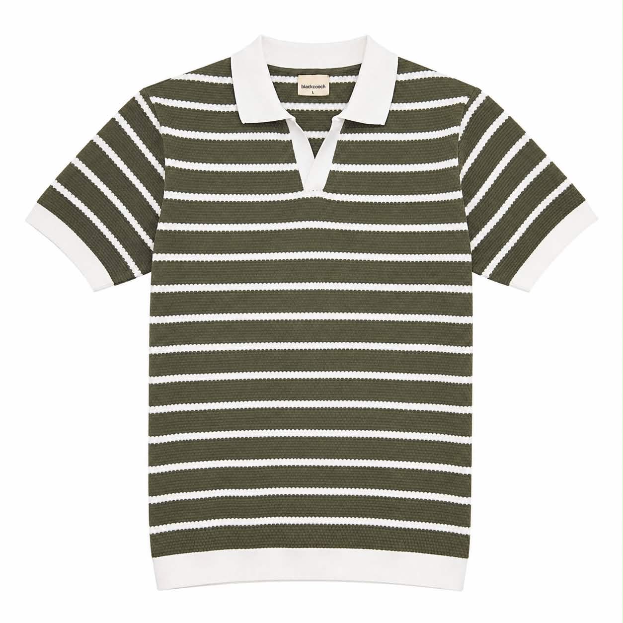 Olive Coast Knit Polo