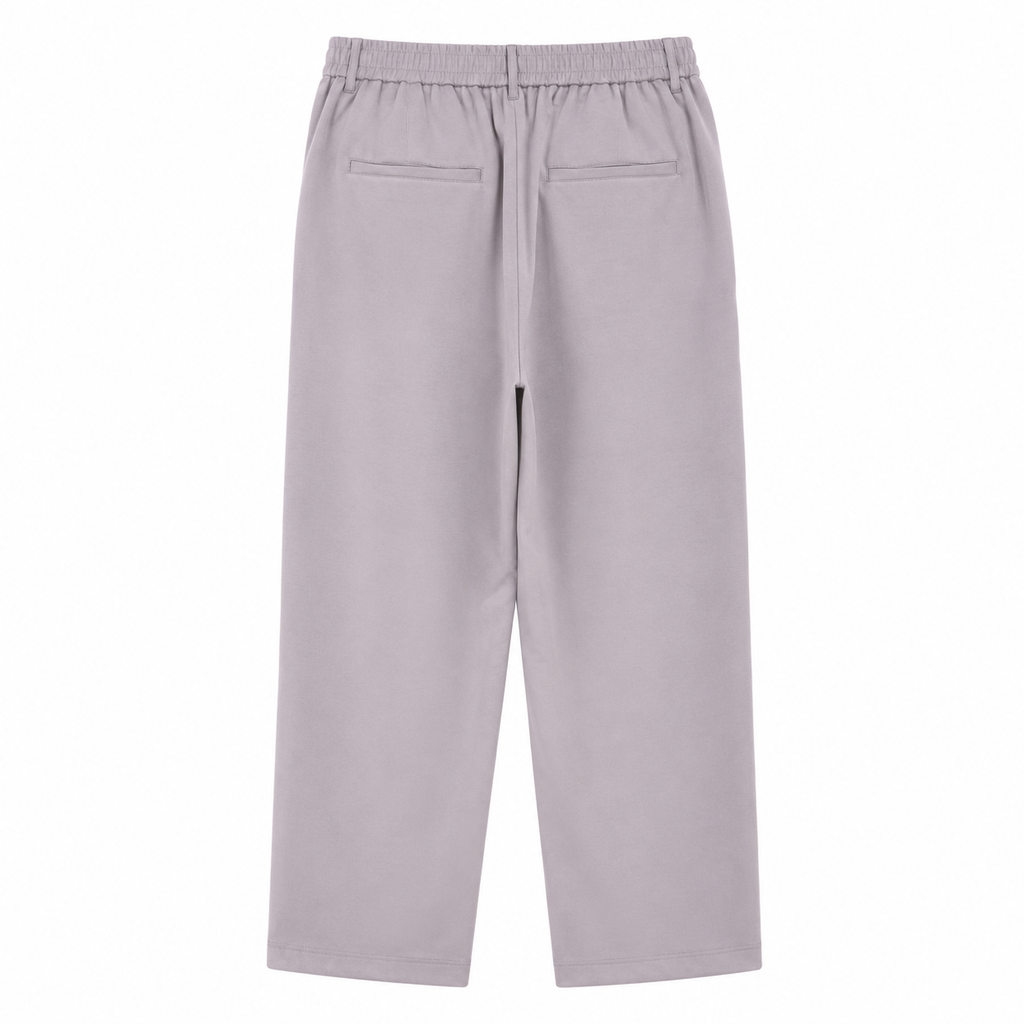 Relaxed Wide-Leg Trousers