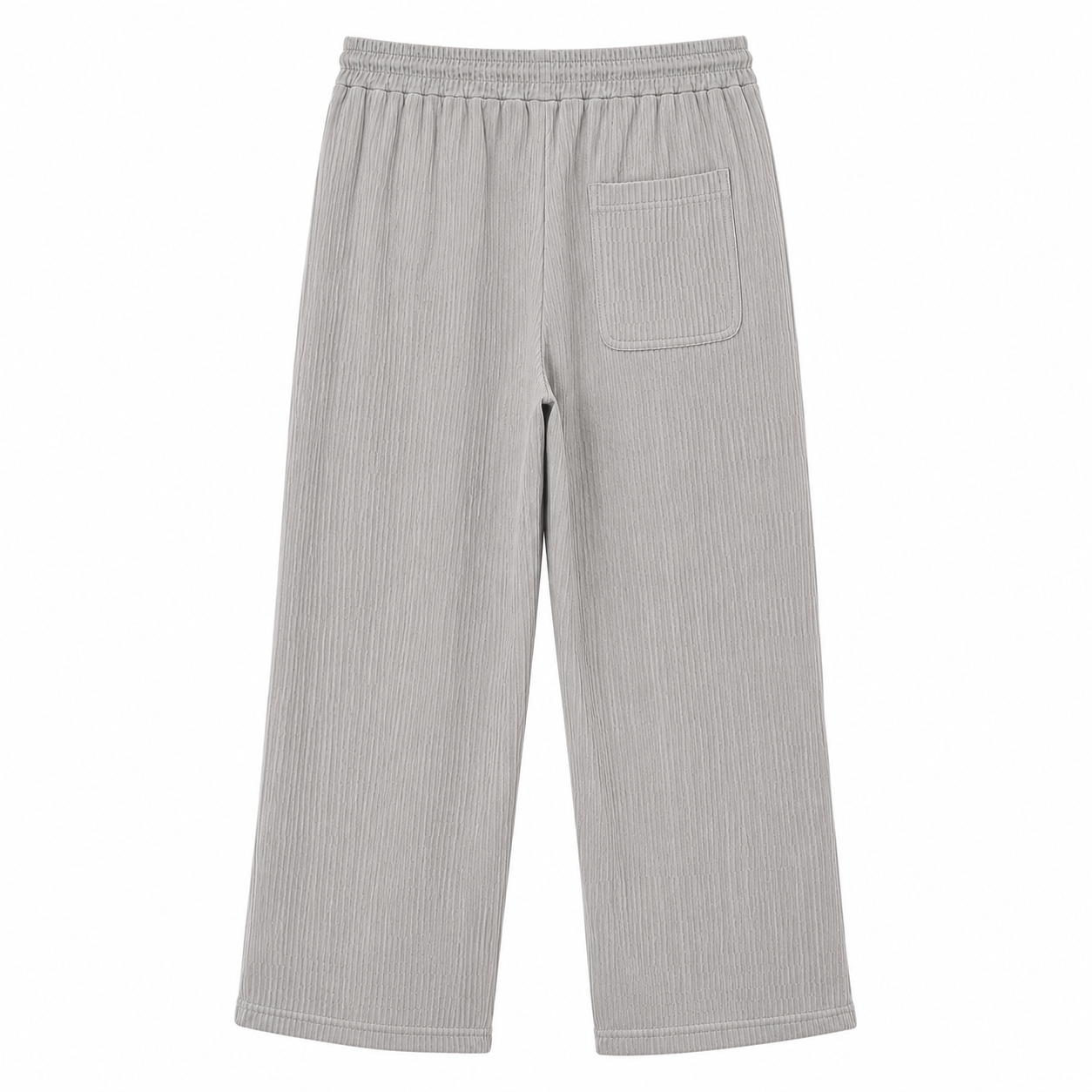 Ribbed Wide-Leg Lounge Pants
