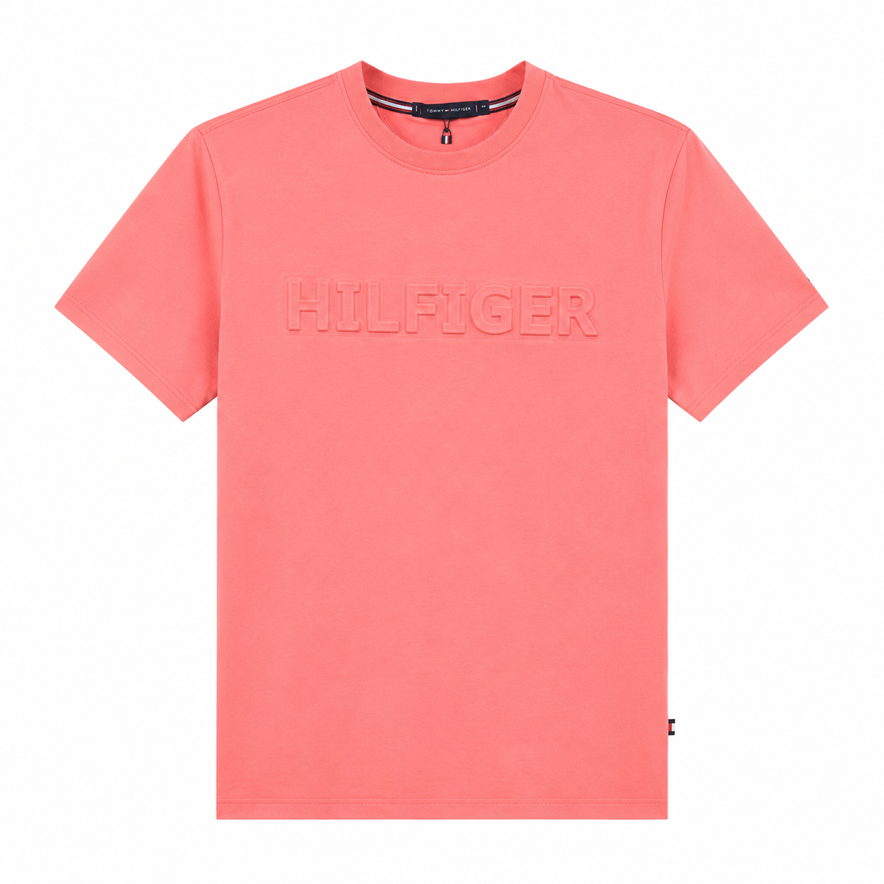 Hilfiger Coral Embossed Signature Tee