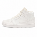 Air Jordan 1 Mid Triple White