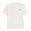 Gangs Signature Oversized T-Shirt – Cream White
