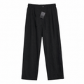 Linen pants -Black