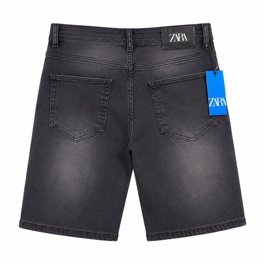 ZARA Urban Shadow Denim Shorts