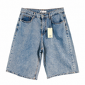 Vintage Light Wash Bermuda Shorts