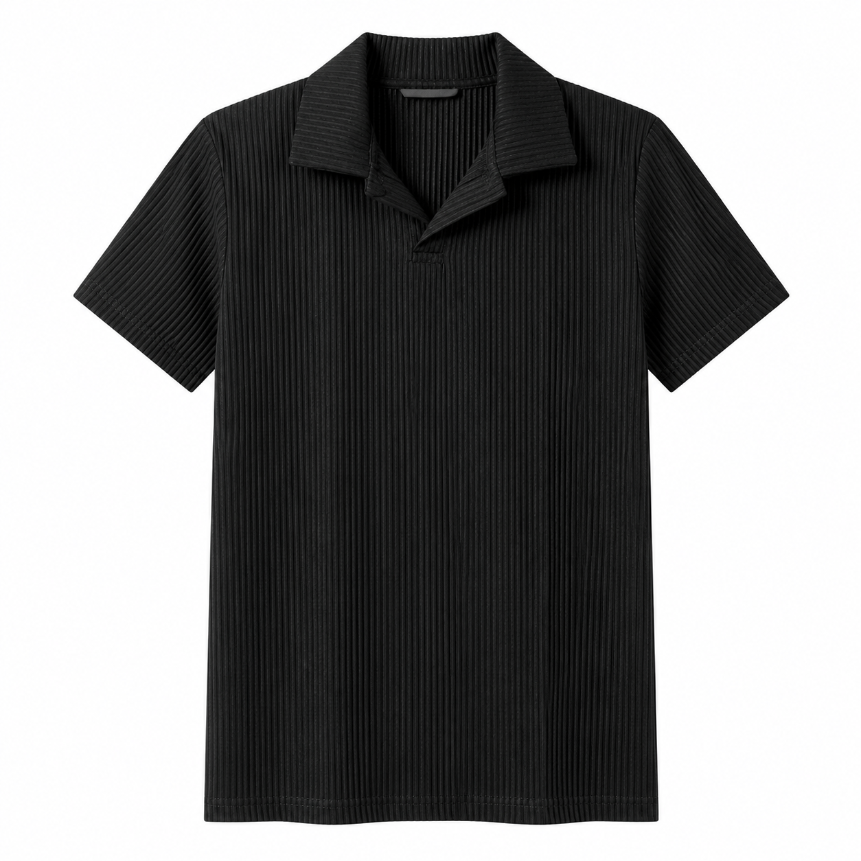 Apex Black Ribbed Set