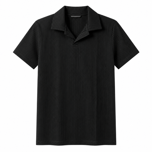 Apex Black Ribbed Set