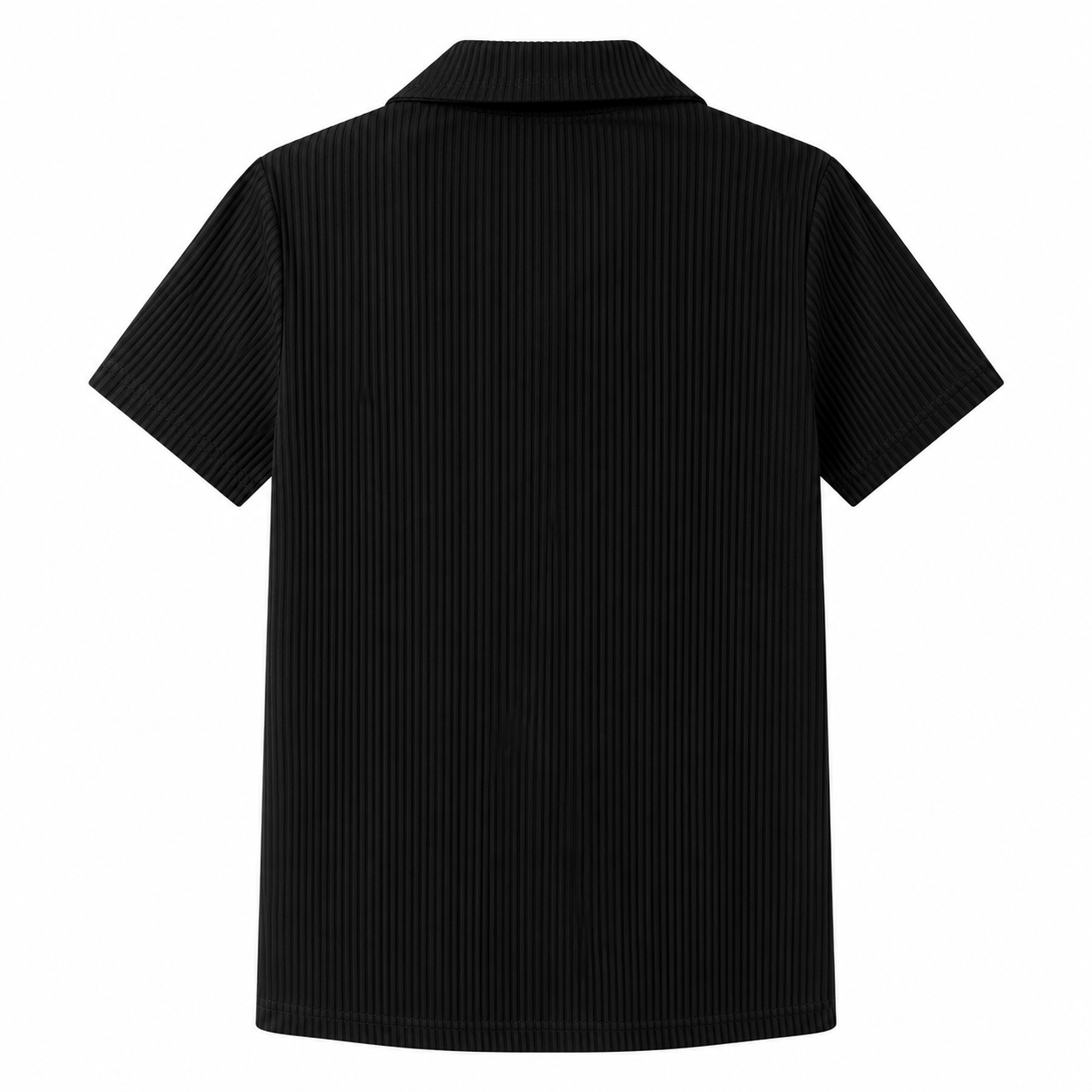 Apex Black Ribbed Set