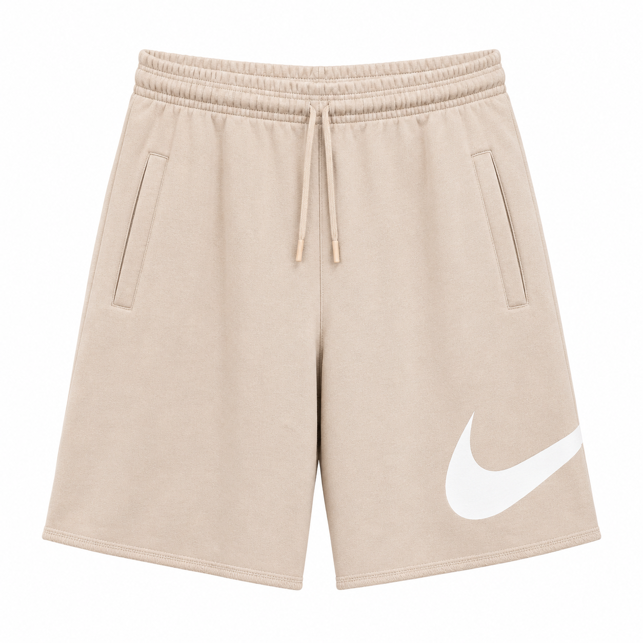 Nike Sportswear Club Fleece Shorts – Sand Beige