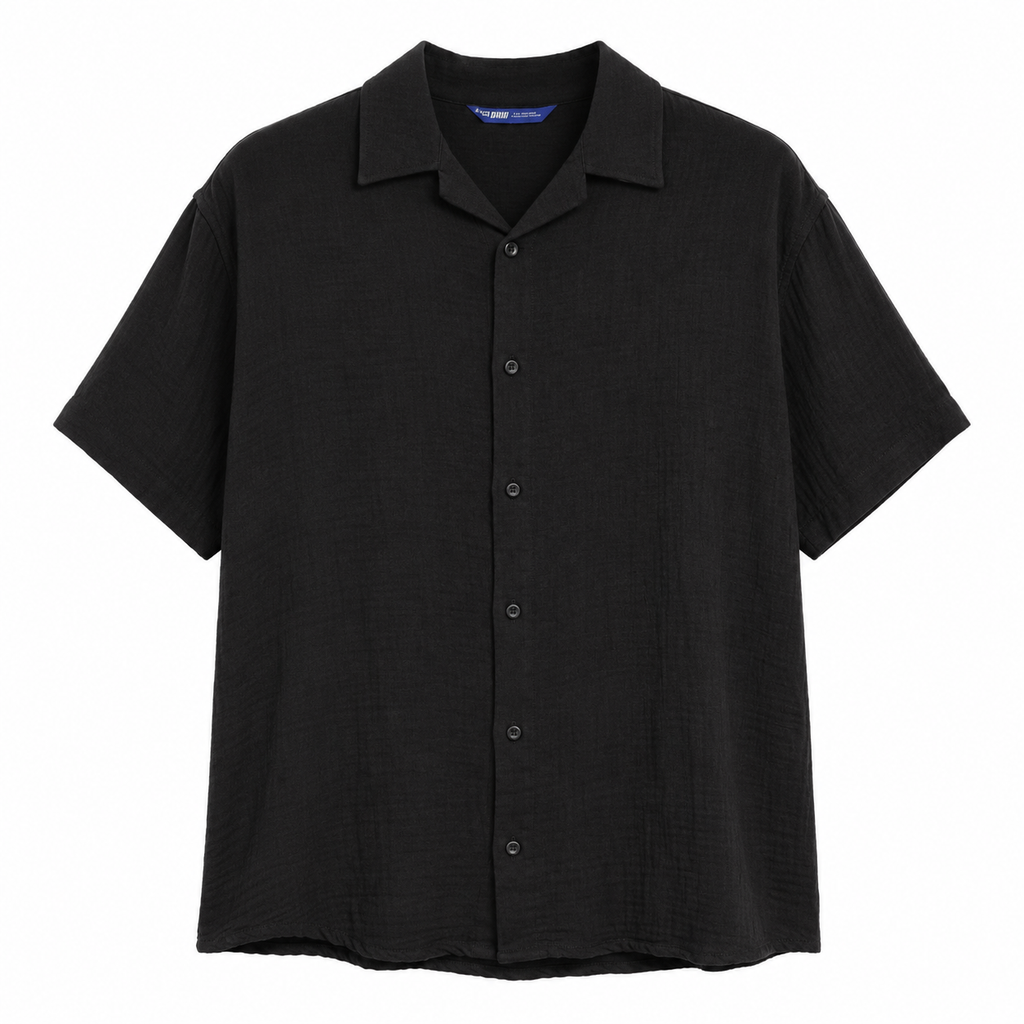 Linen Black Summer Set