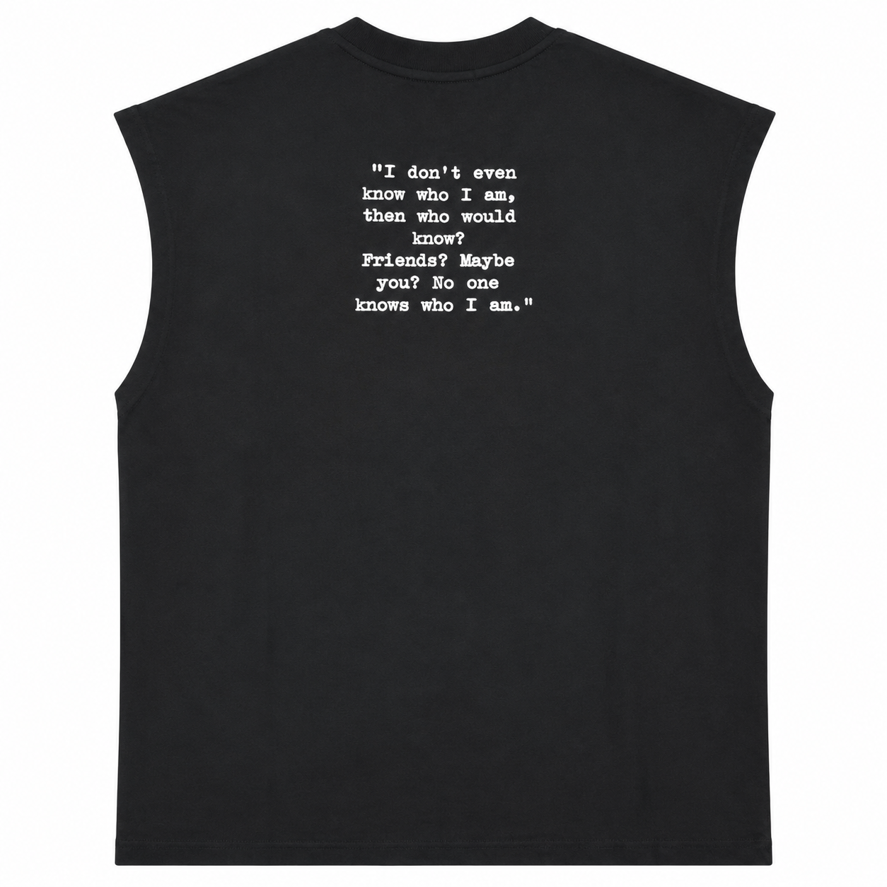 Back in the Days Sleeveless Muscle Tee – Black
